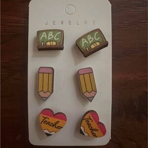 NEW Teacher/Educator Earrings Set